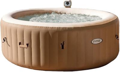 INTEX Home Jacuzzi Pure Spa Круглый надувной диаметр 196 x высота 71 см для 4 человек 28475J Японский [Подлинный продукт]