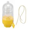 Egg Scrambler Convenient Hand Powered Golden Egg Maker for Mixing Egg Home Kitchen Yellow