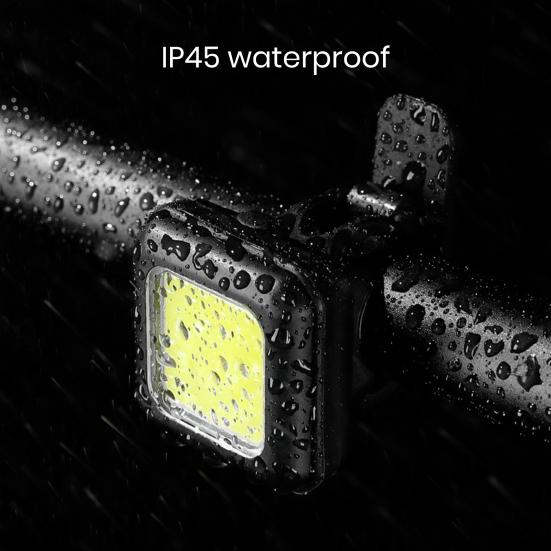 Велосипедный фонарь, перезаряжаемый через USB, ультра яркий передний фонарик, сигнальная лампа для ночной езды на горном велосипеде