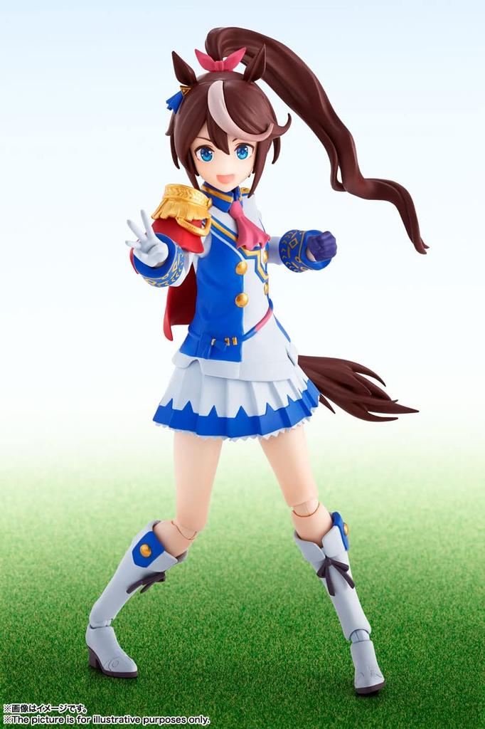 TAMASHII NATIONS S.H.Figuarts Uma Musume Pretty Derby Tokai Teio, approximately 125mm ABS & PVC painted action figure