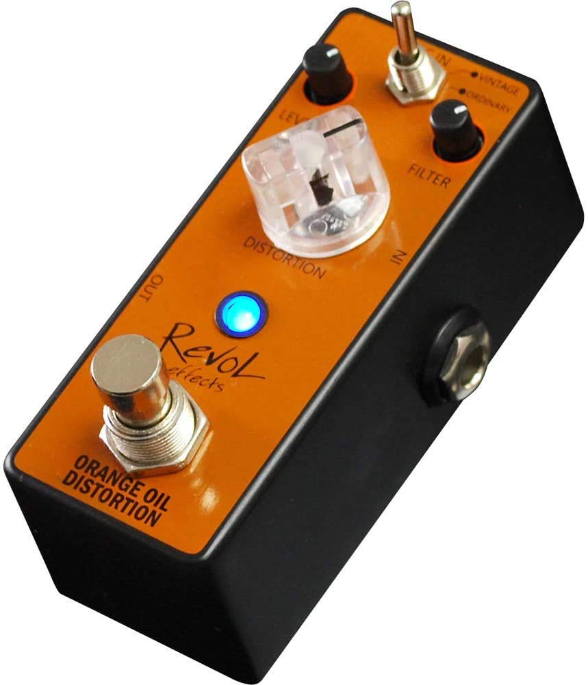 Revol Effects Revol Effects Effector Distortion ORANGE OIL DISTORTION EDS-01