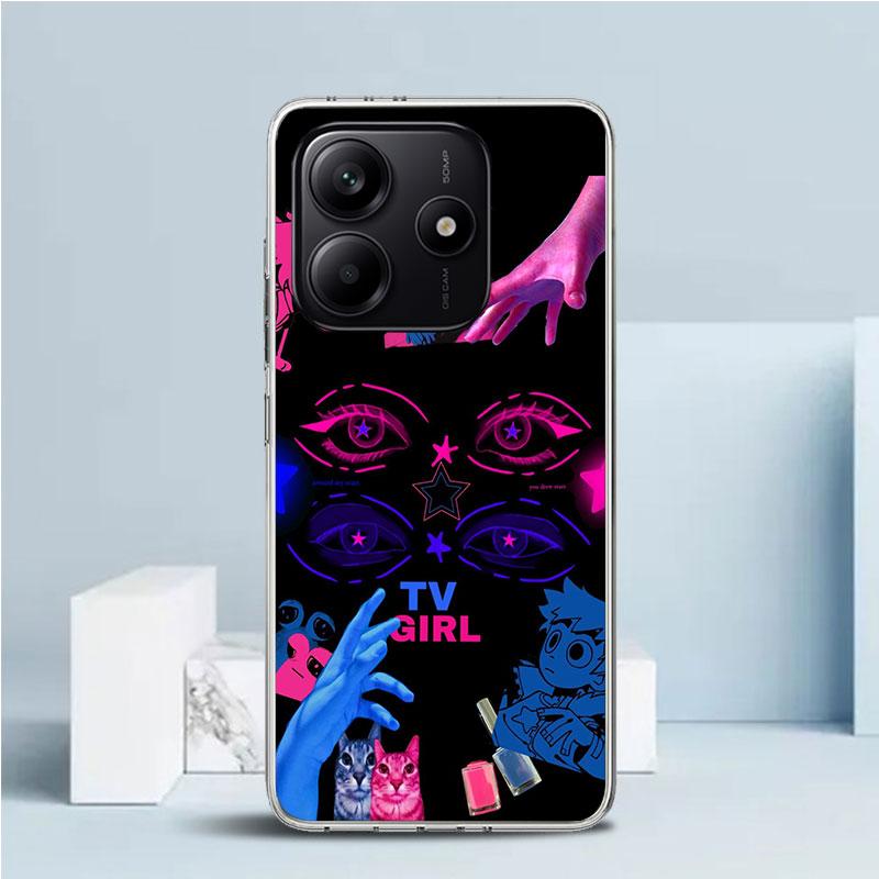 TV Girl Album Soft Cover for Xiaomi Redmi Note 15 14 13 12 Pro Plus Phone Case 14S 11S 11T 11E 10S 10 4G Pattern Shell Redmi Not