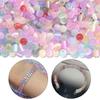 380pcs/lot 4mm Colorful Cat Eye Glass Beads Loose Spacer Round Beads For Jewelry Making DIY Charms Bracelet Necklace Wholesale