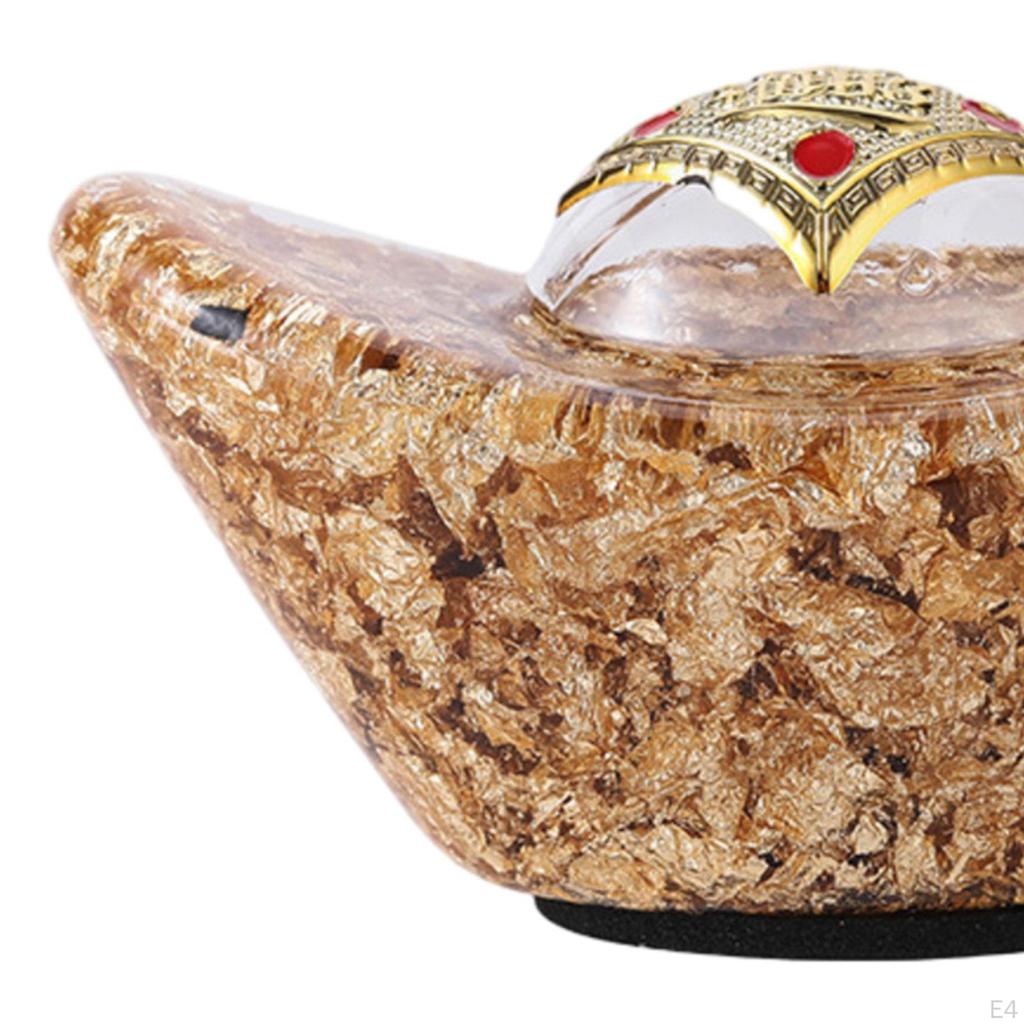 Настольная фигурка богатства, удача, фэн-шуй, статуя бассейна с сокровищами, скульптура процветания для