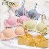 Women Breathable Bra Seamless Brassiere Sexy Underwear Soft Bralette Push Up Bra Female Lingerie 7 Solid Colors