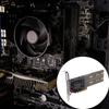 PCIe3.0 NVMe Expansion Card For Four SSDs Setups No BIOS Configuration Required Active Fan Cooling Universal Mounting