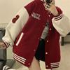 Retro Jacket Women's Fall Printing Loose Casual Jacket Comfortable Button Coat Tops