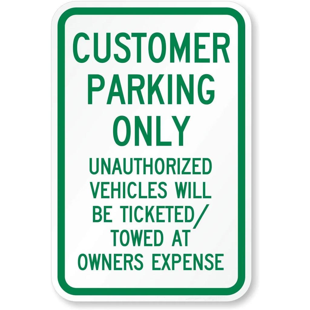 Vintage No Parking Anytime Metal Tin Signs Posters Plaque Iron Painting Decoration for Garage Outdoors Home Club Bar Wall Decor