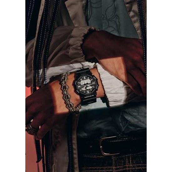 Наручные часы Casio G-Shock с долговечной батареей, модель GA-010-1AJF, изготовленная из биопластика, мужские, черные.
