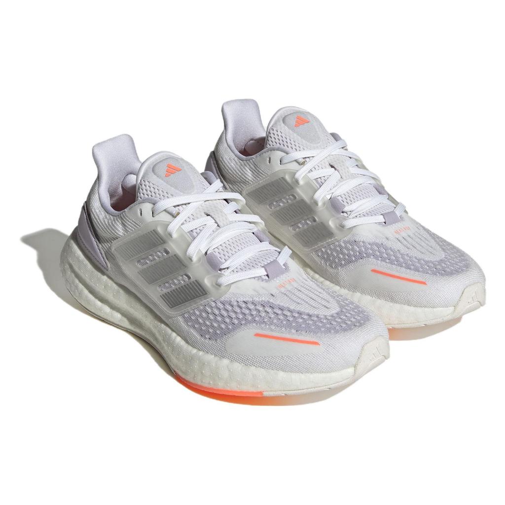 Adidas PureBoost 22 Heat.RDY White Coral Fusion Women Sneakers Cloud-White Silver-Metallic HQ1420