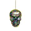 DIY Skull Pendant Horror Skeleton Car Ornaments Christmas Tree Drop Ornaments  Car Rearview Decor