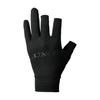 Перчатки Gamakatsu Luxe TEOTECT 3 Finger Cut черные M LE7003 #1