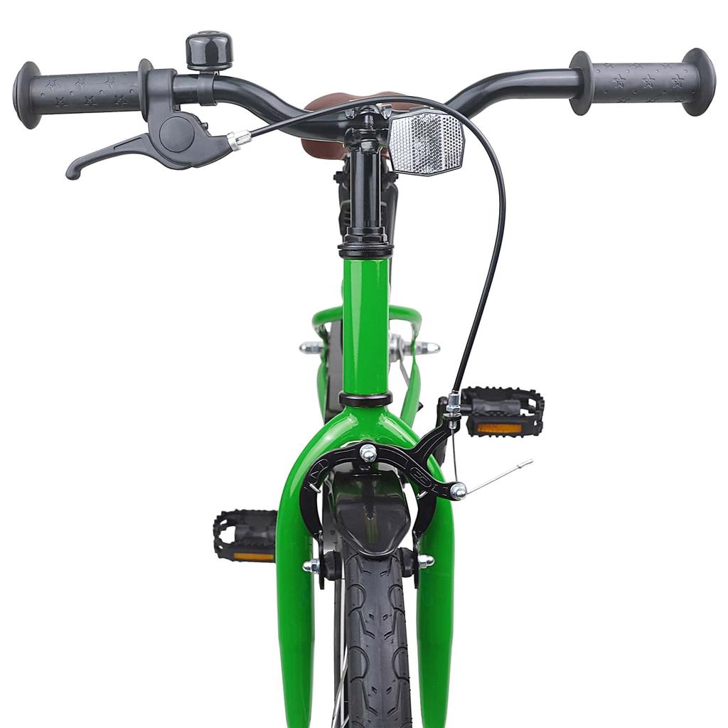 Kids Bike 18 Inch for Ages 5 7 Green