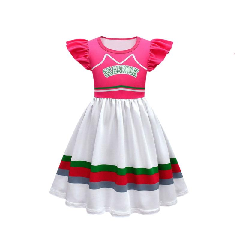 Halloween Girls, Cheerleading Dress, Zombie High School 3 Digital Printed Flying Skirt Children'S Skirt Factory