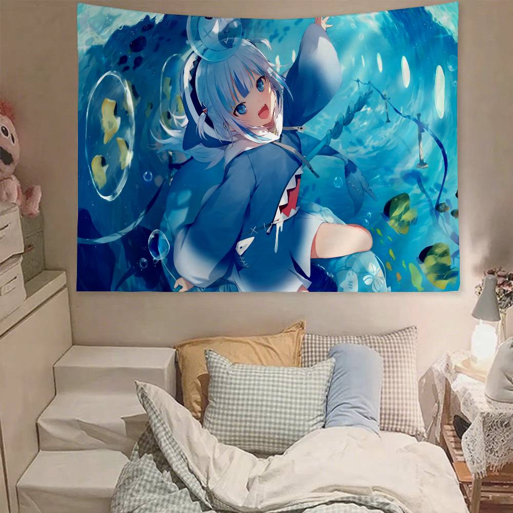 Милый гобелен GGawr Gura, настенный гобелен, искусство Deco, одеяло, штора, для дома, спальни, гостиной, декор