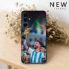 Чехол для телефона Football L-Lionel m-Messi 10 для Samsung S26,25,24,23,22,30,21,10,9,Ultra,Plus,Lite Черный Мягкий Чехол