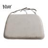 Cozy Velvet Seat Cushion for Daily Use Plush Chair with Ties, Soft Non-slip Cushion, 15.75" Pad Student Dorms x Warm Office Dining Anti-slip Thickened