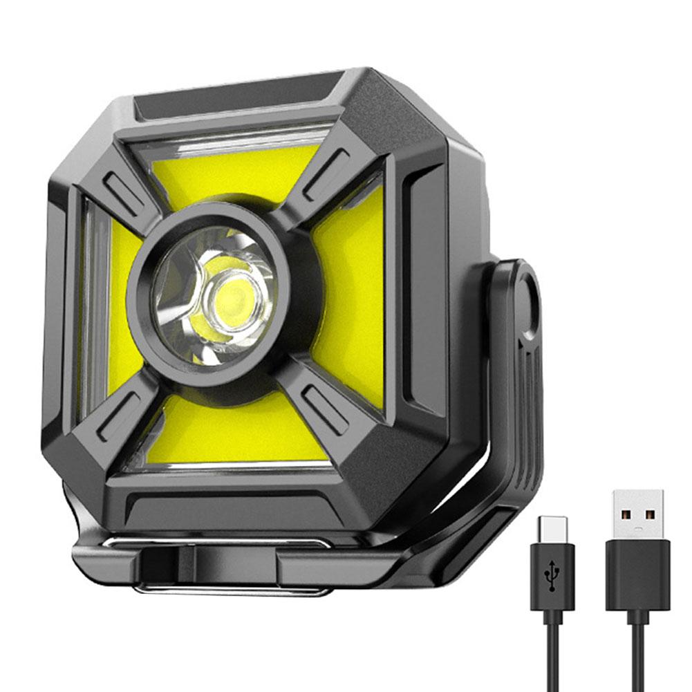 XPE COB LED Mini Work Light Водонепроницаемый рабочий фонарь для ремонта автомобиля Регулируемый угол мощный рабочий фонарь для кемпинга на открытом воздухе Пеший туризм