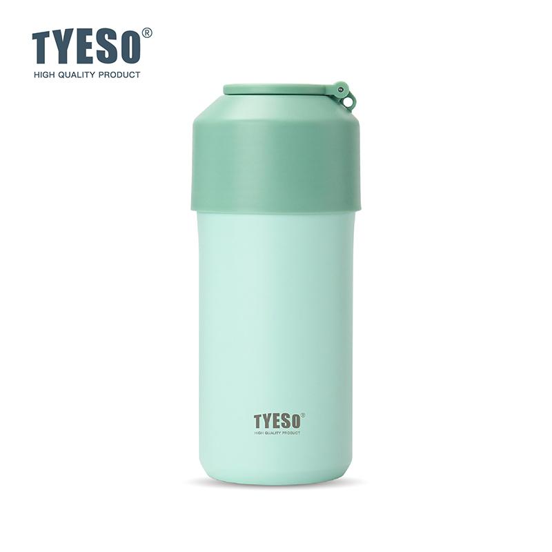 TYESO Vacuum Insulated Pet Bottle Cooler For wine bottles Coffee Stainless steel Summer Outdoor Portable Give Liner Cup