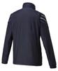 Mizuno MC Line Breath Thermo Lined Warmer Cold Weather Size Size S Jacket, Moisture-Wicking, Heat-Retaining, Protection, White/Gold, 32ME1631,