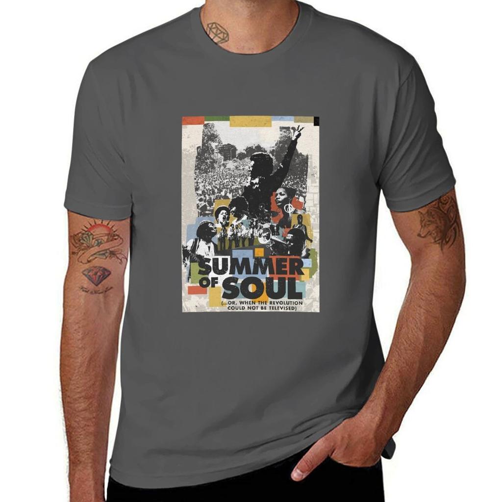 Summer Of Soul Tshirt Graphic Print Short Sleeve Tshirt