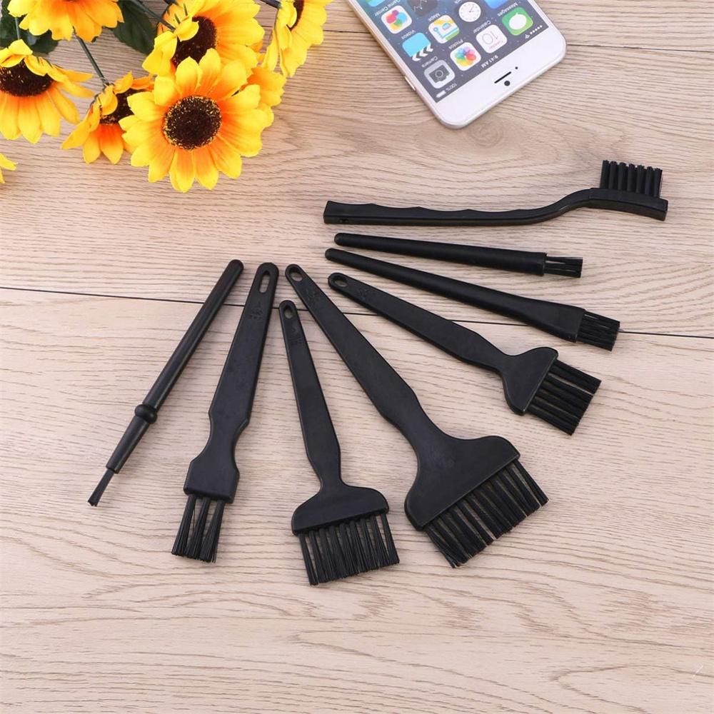 8 1 Набор для чистки ноутбука Портативная чистящая щетка Нейлоновая щетка Щетка для чистки машины Щетка для чистки бритвы Набор для чистки клавиатуры