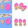 3Pcs Christmas Series Silicone Mold Santa Clauses Baking Tools Festive Handmade Fondant/Cake Mould for Baking Lovers