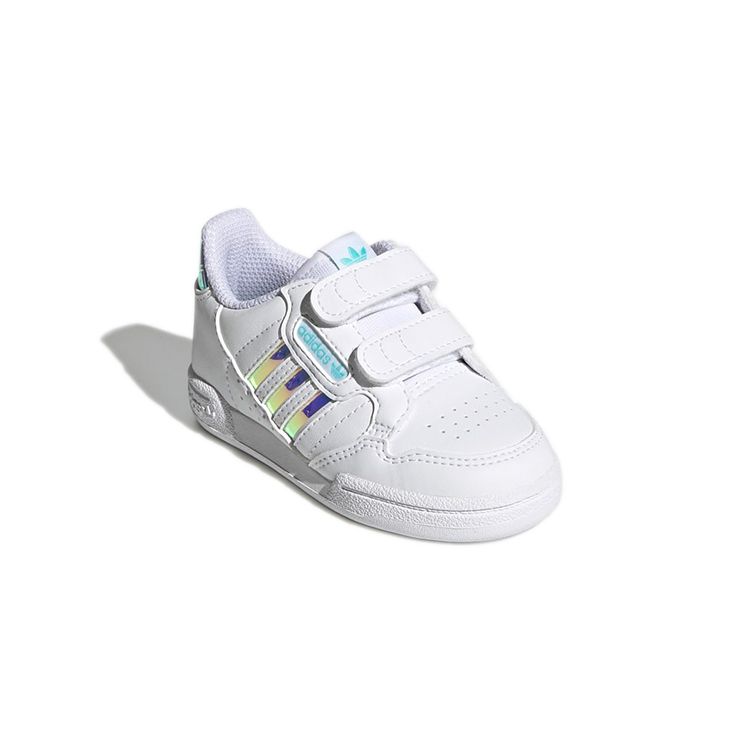 adidas Оригинальные кроссовки Continental 80 Stripes Удобные низкие кроссовки Детские кроссовки Белые GZ3262