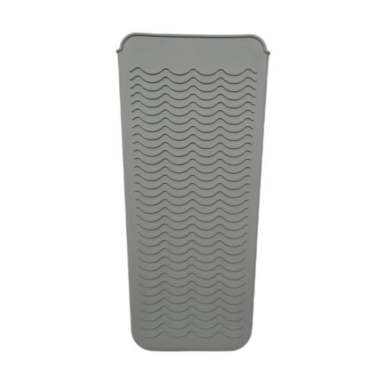 Силиконовый термостойкий коврик, выпрямитель для волос, плоский утюг, щипцы для завивки, волнистый дизайн, противоскользящие щипцы для завивки, теплоизоляционный чехол