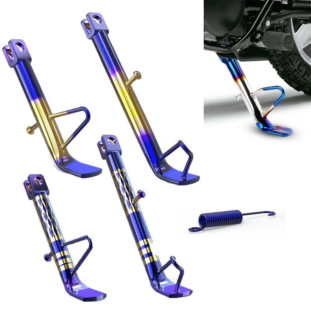 Side Stand Motorbike Side Kick Stand Motorcycle Kickstand Parking Racks Support Foot Shelf