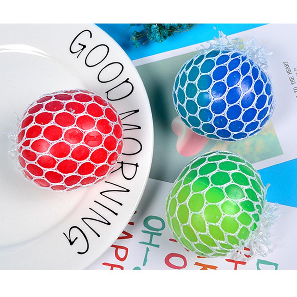 (H0826)Красочные антистрессовые шарики Squee-ze Grape для детей и взрослых, снимающие беспокойство