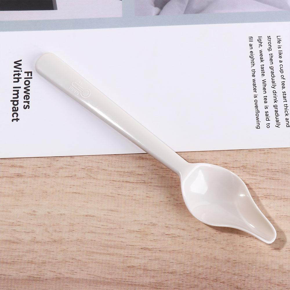 Long Handle Bird Feeding Spoon Heat-resisting Bird Food Water Spoon Chicks Spoon  for Feeding