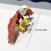 3D-печать Милая и забавная модель орла Пластиковое украшение Настольное украшение Скульптура Украшение Праздничный подарок