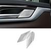 For BMW 5 Series 6GT G32 G30 17-20 Steel Rear Door Handles Stereo Speaker Cover Trim Car Interior