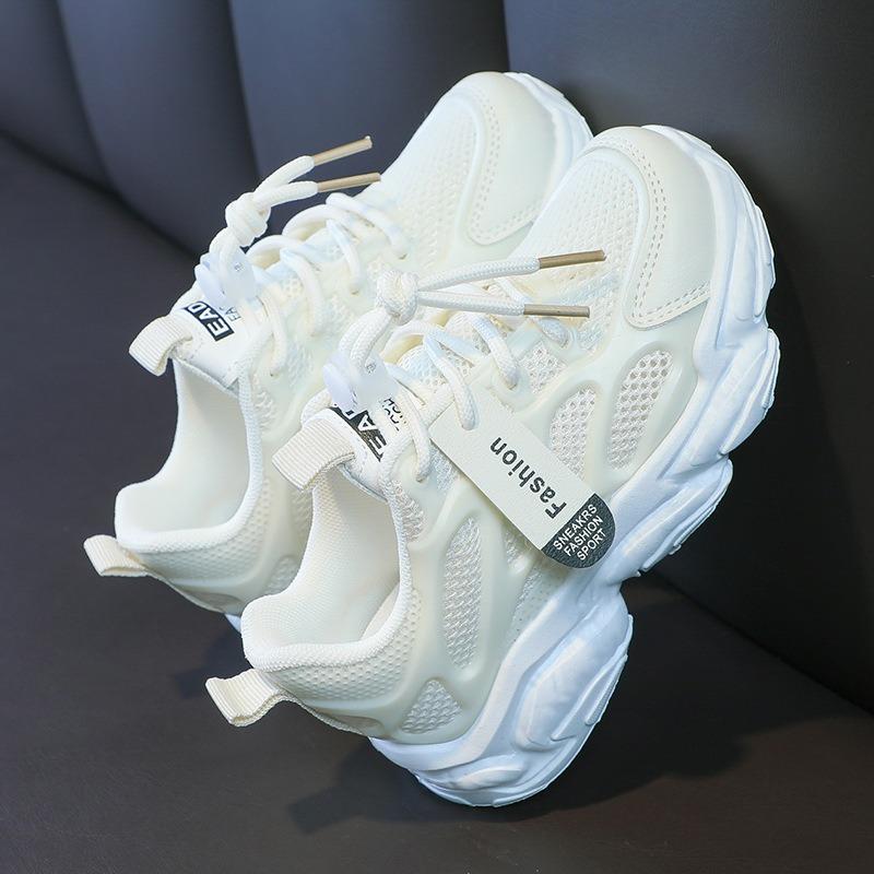 Детские кроссовки Обувь для папы для девочек Летняя новая детская обувь Летняя дышащая сетчатая обувь для мальчиков Детская обувь