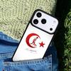 Турция Турция Ататюрк Флаг мягкий чехол для телефона для iPhone 17 AIR 16 Pro Max 15 14 Pro 11 12 13 Ударопрочный силиконовый чехол