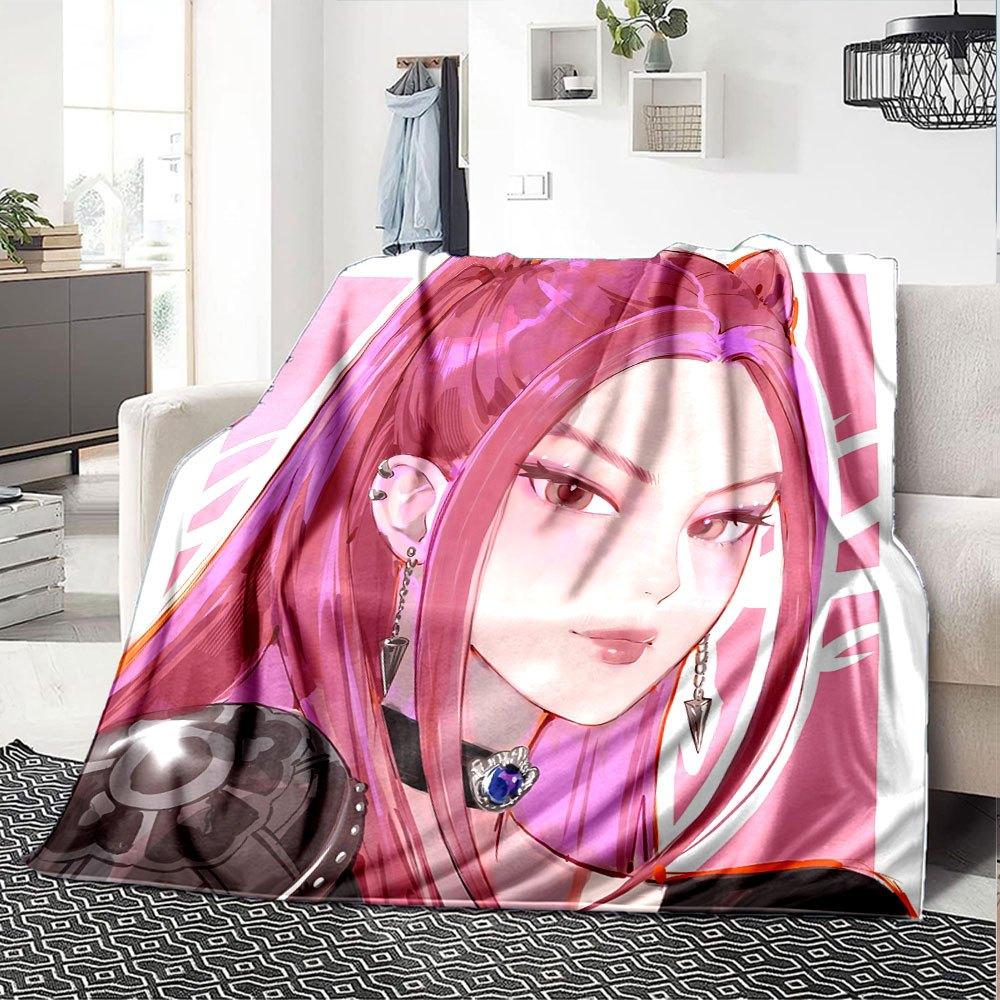1pc hunter x (20) Blanket Soft Warm Throw for Home, Office, Travel All Season Cozy Bedding Gift, Office Cozy AccessoryB2