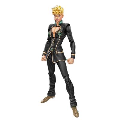 Super Action Statue - JoJo's Bizarre Adventure Часть 5 "Джорно Джованна Вер". ЧЕРНЫЙ" 150мм ПВХ&АБС&Нейлон Окрашенная Экшн-фигурка