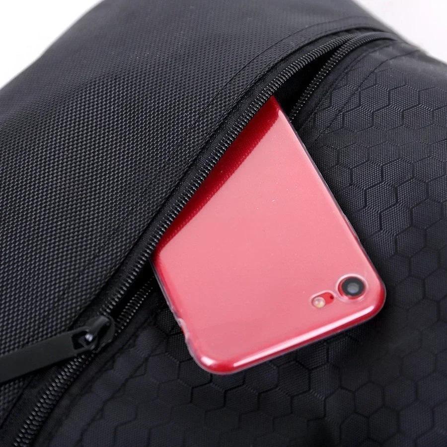 Sport 5 Color Drawstring Pocket Simple Backpack Men'S And Women'S Fitness Backpack Lightweight Basketball Bag Oxford Zipper Bags