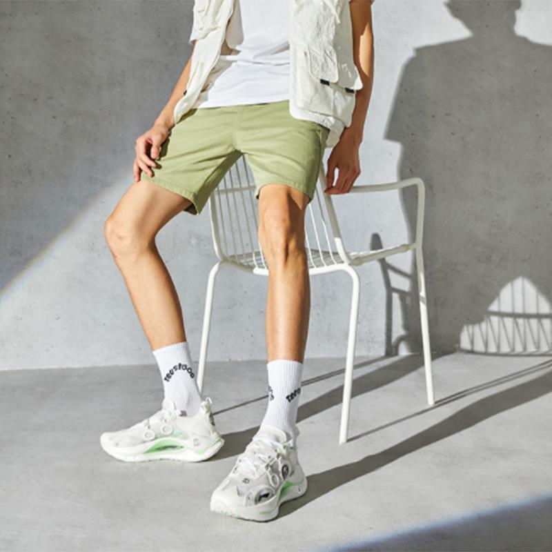 Кроссовки Li Ning Absolute Shadow CRC с нескользящей подошвой, износостойкие, мужские, кроссовки Cloud-White ARHR087-2