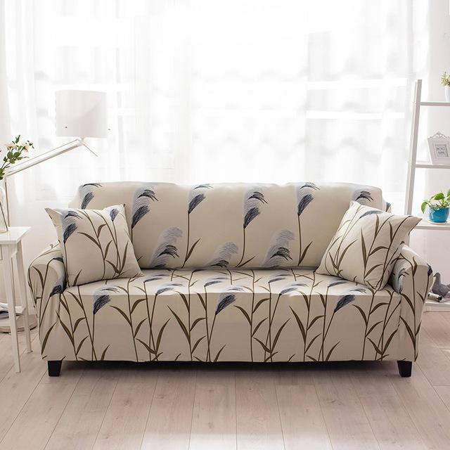 Универсальные эластичные чехлы для диванов с новым геометрическим принтом, эластичная ткань из полиэстера, чехол для дивана на двоих, 21 цвет, 1/2/3/4 места, полотенца