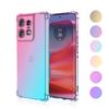 Чехол для Motorola Moto Edge 50 Ultra Edge50 Fusion 40 Neo, полупрозрачный мягкий силиконовый чехол с градиентными подушками безопасности, противоударный чехол из ТПУ для Moto X50ultra X40