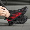 Running Shoes For Men 2025 Summer Lightweight Mens Sports Shoes Cushioning Jogging Breathable Sneakers Black Red Size 46