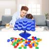 Colorful Stacking Balance Board For Family Fun Dual Player Educational Toy For Children