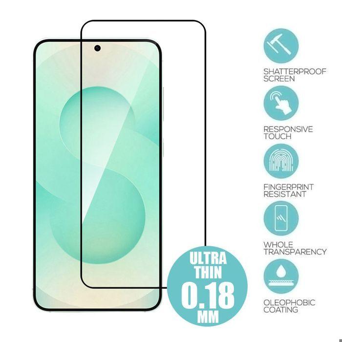 Verre Trempé - BOOLING - pour Samsung Galaxy S25 FE - Antichoc - Anti-Rayures - 4 pièces