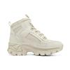 Skechers Street Blox Женские Ткань Кожа Амортизирующие Износостойкие Увеличивающие Рост Высокие Кроссовки на Платформе Массивные Папины Кроссовки Молочно-белые 155260C-OFWT
