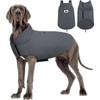 Windproof Winter Warm Fleece Small Dog Coat Reversible Puppy Jacket Reflective Soft Pet Vest, Cold Weather Dog Sweater Apparel Leash Access Overcoat