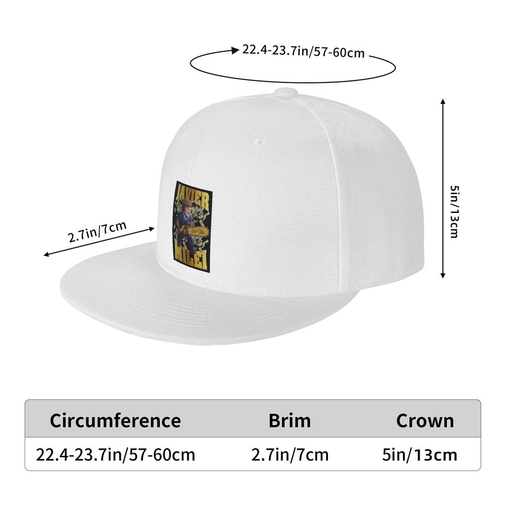 javier milei currency Baseball Caps Snapback Fashion Baseball Hats Breathable Casual Casquette Outdoor for Unisex