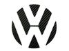 HASEPRO Magical Carbon Задняя эмблема (черный) для VW Golf 5 CEV2