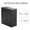 Маленький микро-хост Шасси Mini-ITX для корпуса Домашний кинотеатр Персональный компьютер Настольное шасси JX01 HTPC для корпуса с 2 x US